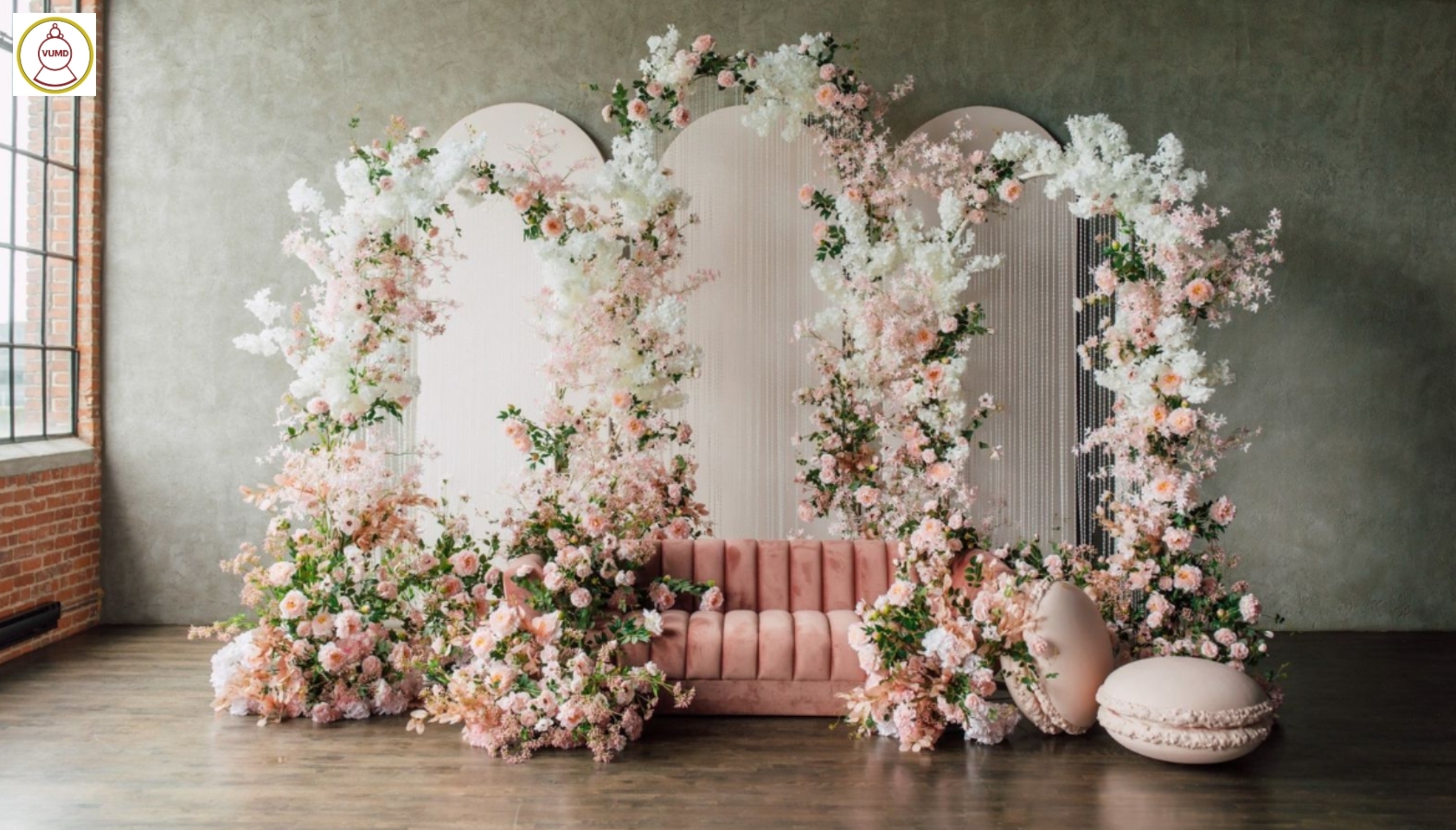 Background đám cưới hot 2024