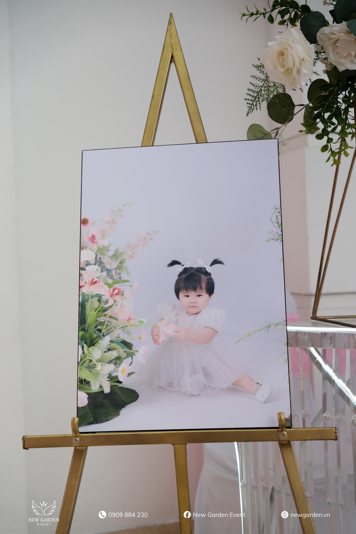 Mẫu Backdrop Sinh Nhật Cho Bé 2025