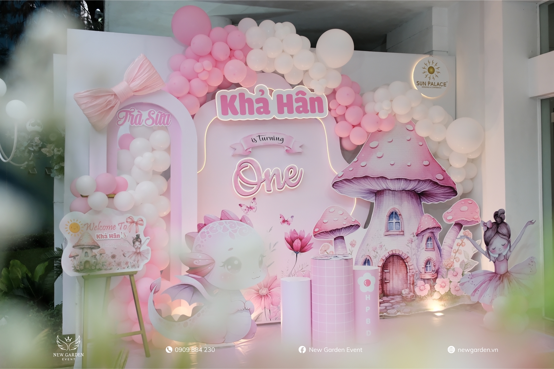 Mẫu Backdrop Sinh Nhật Cho Bé 2025