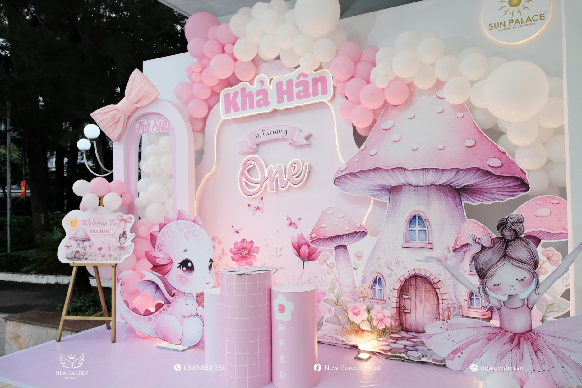 Mẫu Backdrop Sinh Nhật Cho Bé 2025