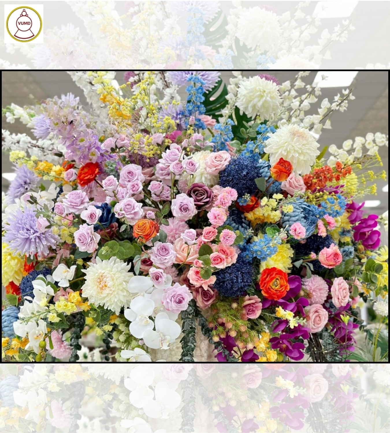 Bình hoa trang trí nhà hàng