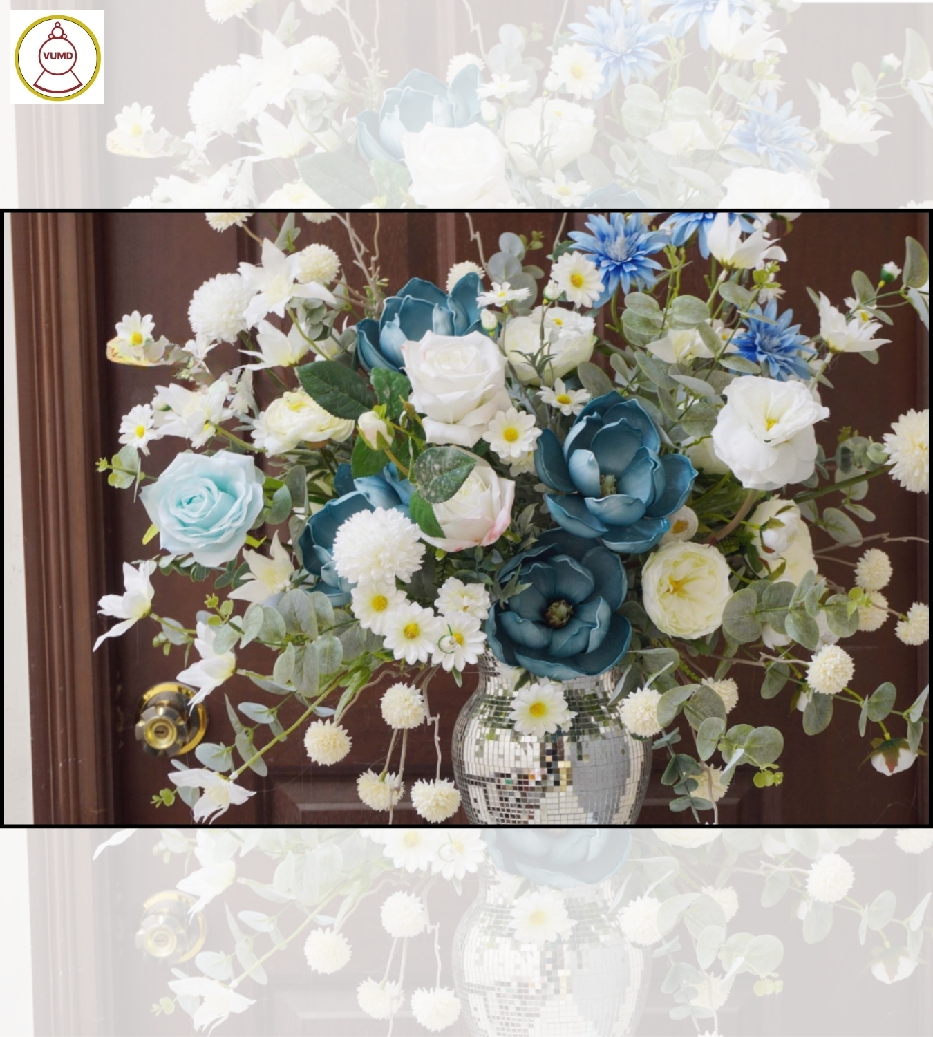 Bình hoa trang trí không gian nhà ở