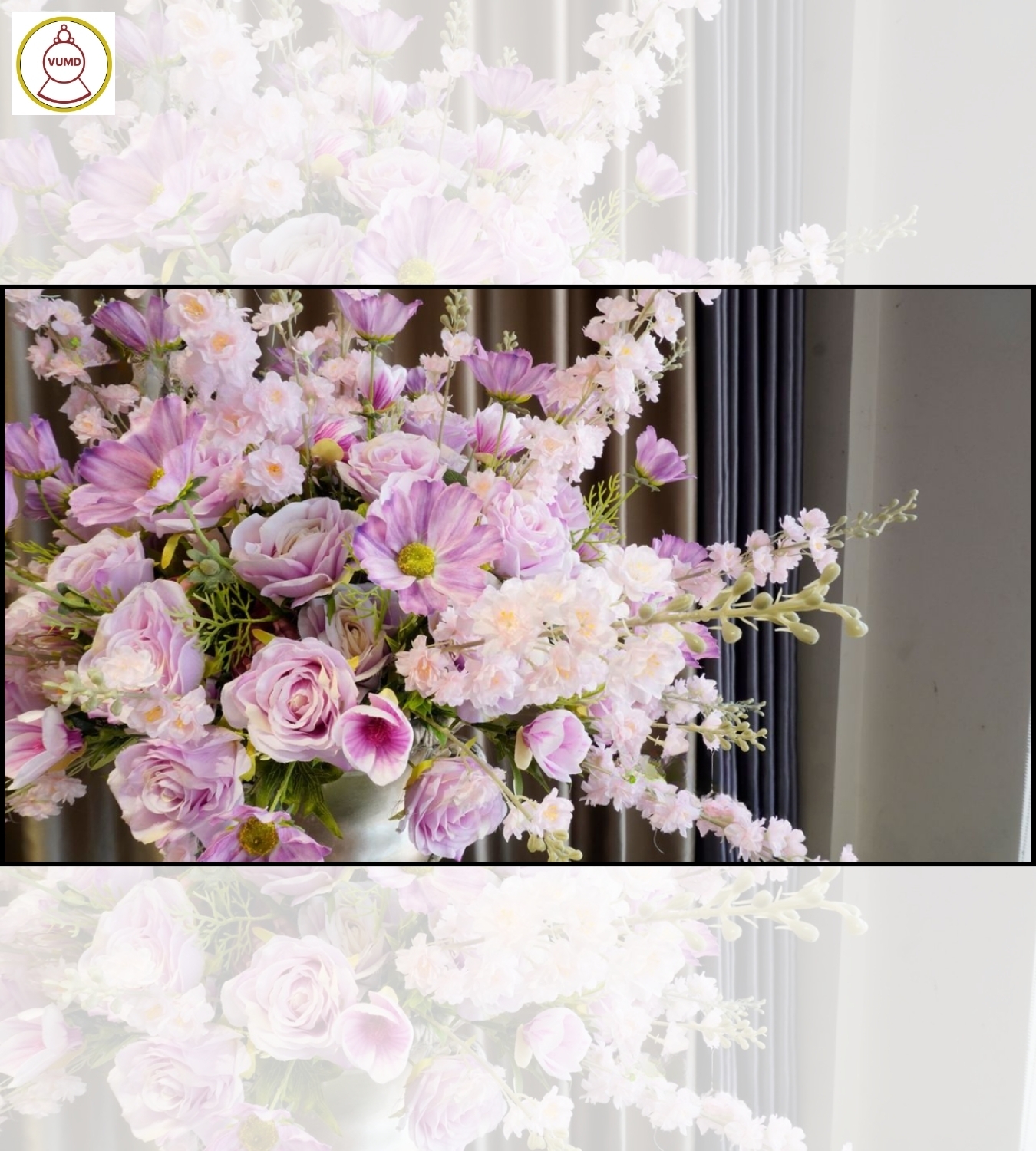 Bình hoa trang trí phi yến cao cấp