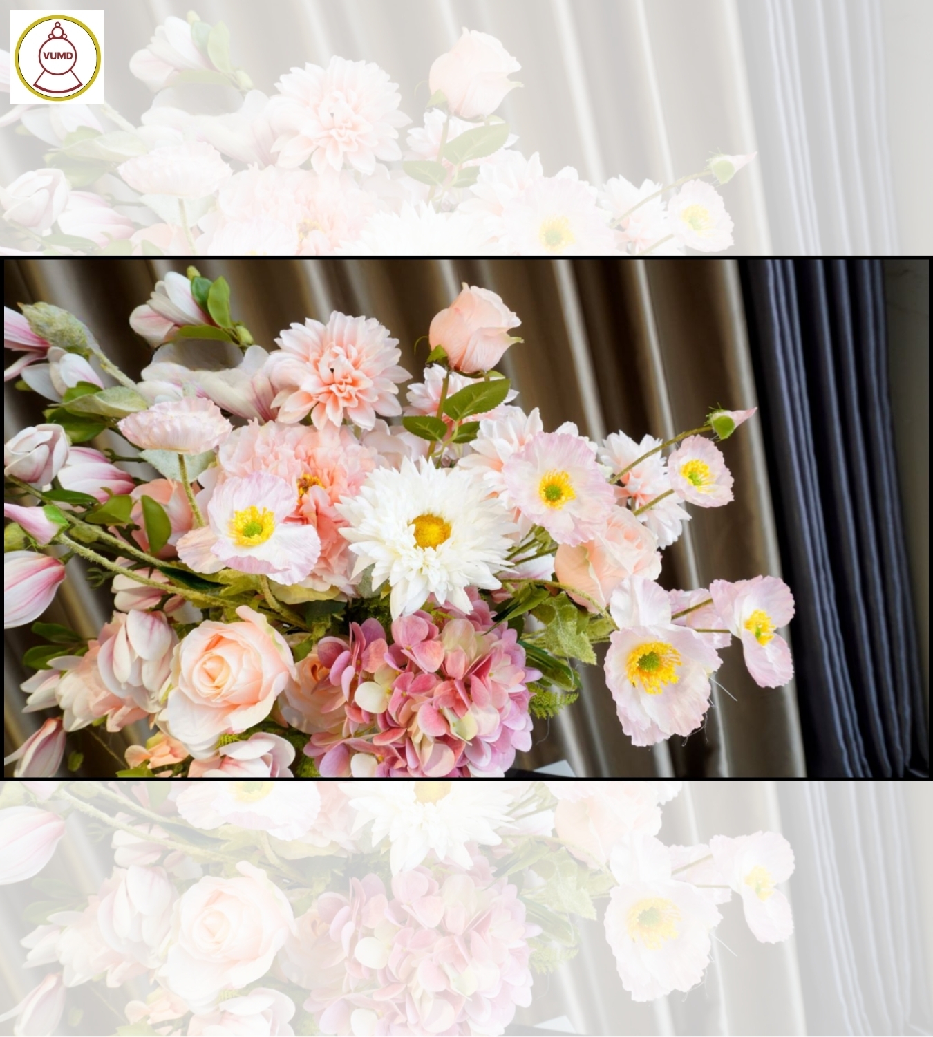 Bình hoa trang trí ngọc lan cao cấp