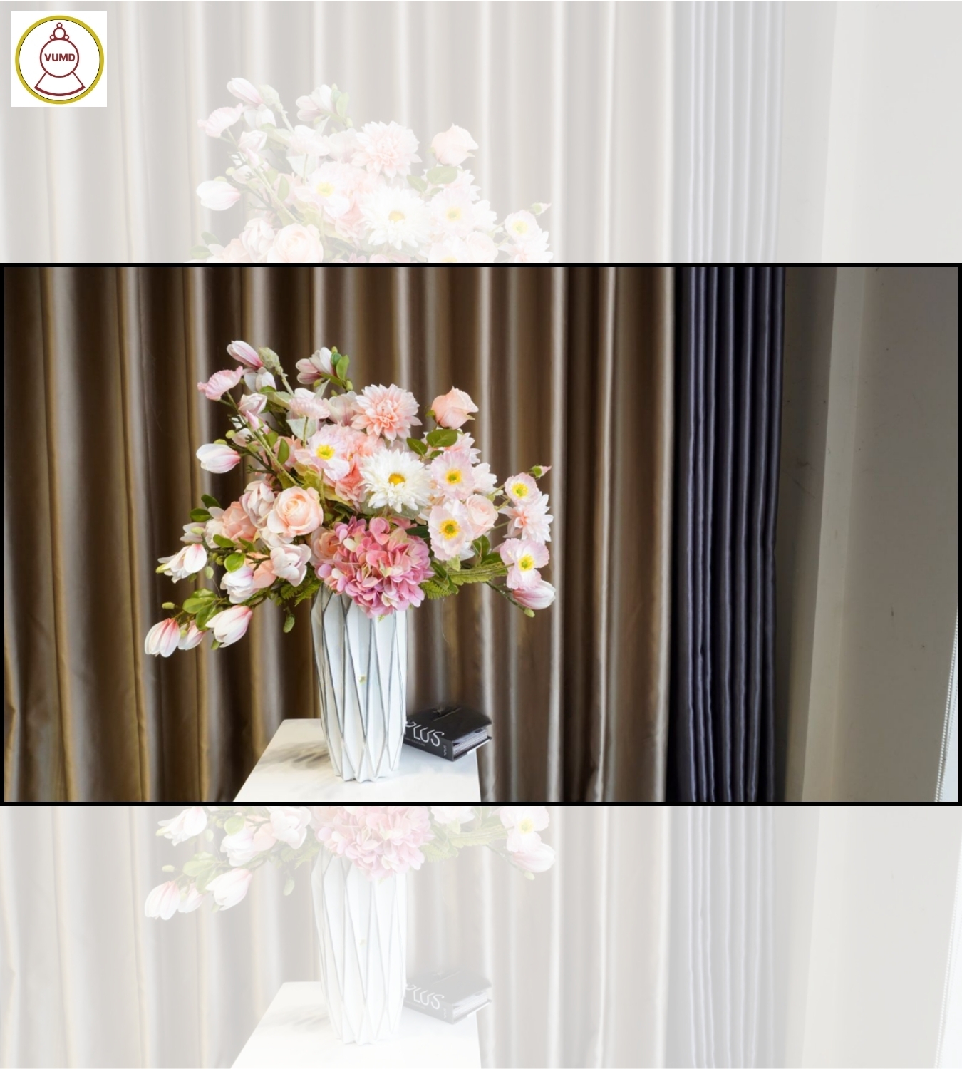 Bình hoa trang trí ngọc lan cao cấp