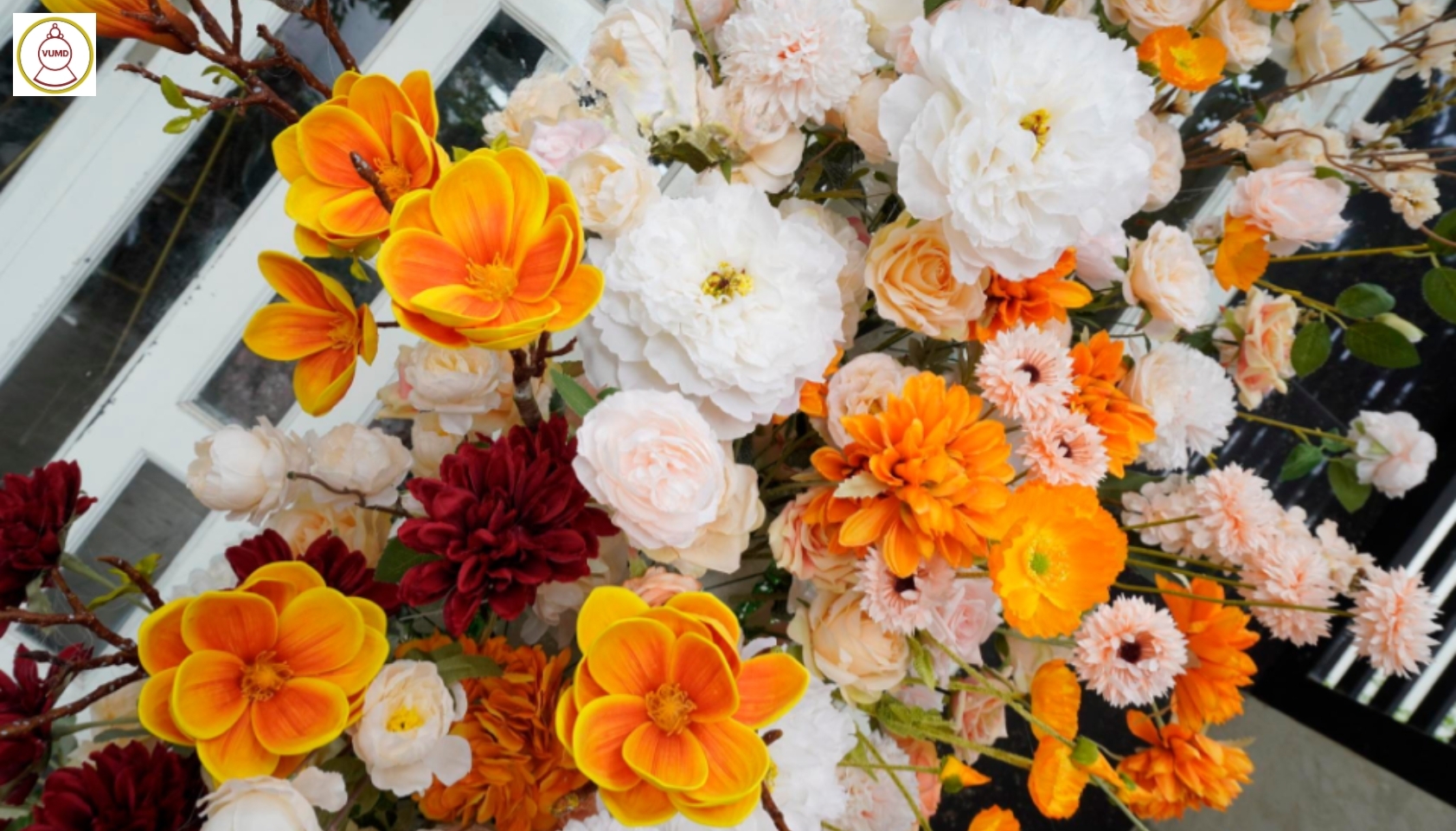 Cổng hoa đám cưới cao cấp