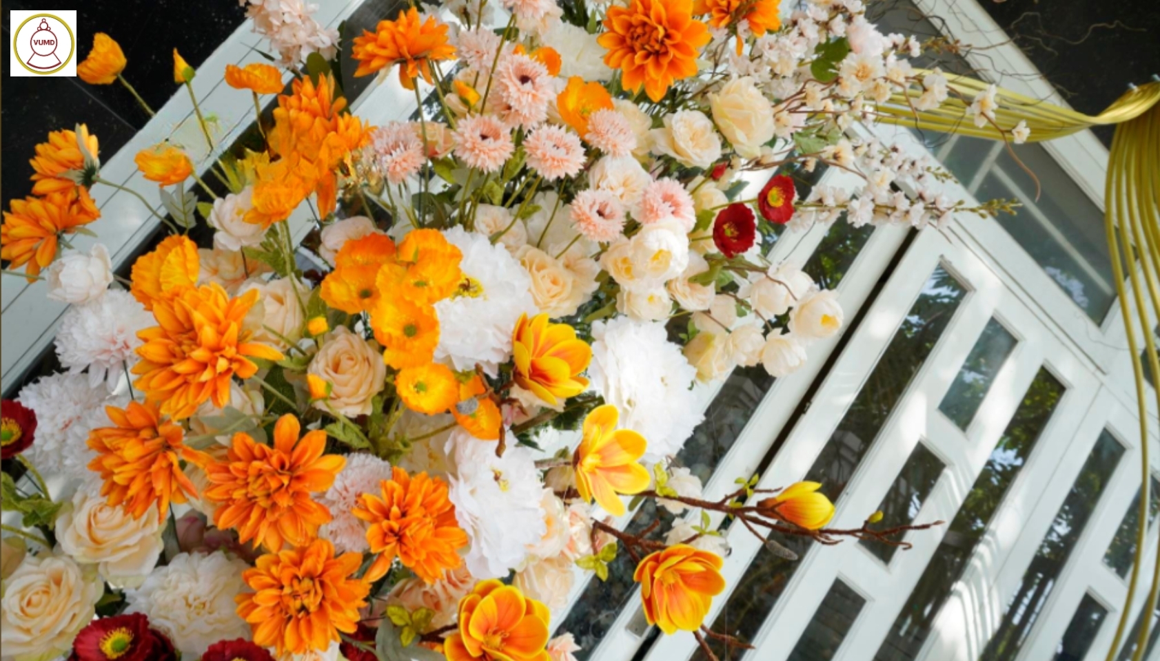 Cổng hoa đám cưới cao cấp