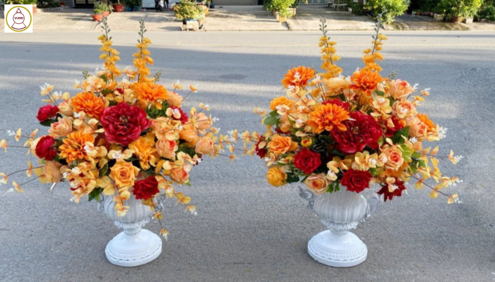 Cổng hoa chuyển màu cao cấp