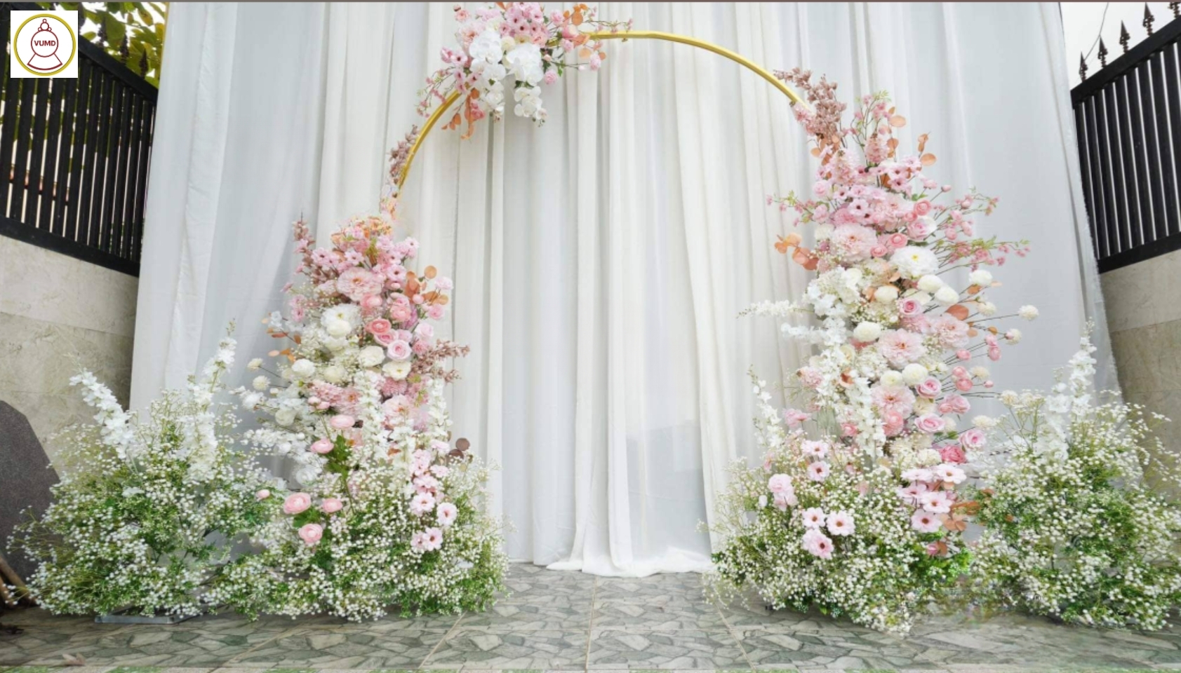 Cổng hoa đám cưới siêu hot