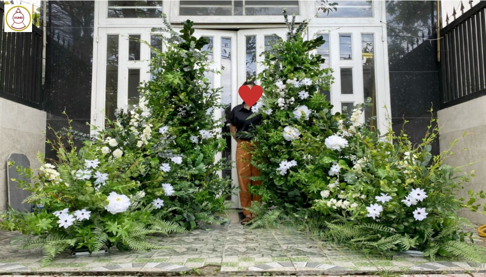 Hoa trang trí đám cưới, quán cafe, studio đẹp