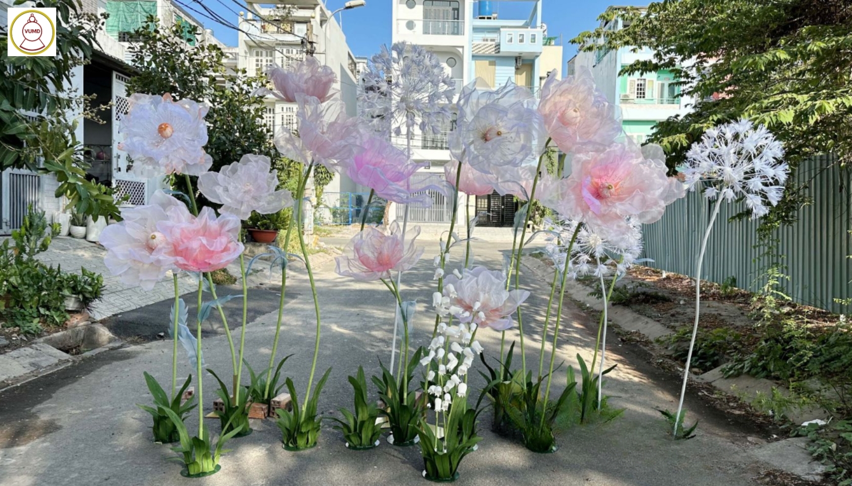 Hoa trang trí đám cưới, quán cafe, studio hot