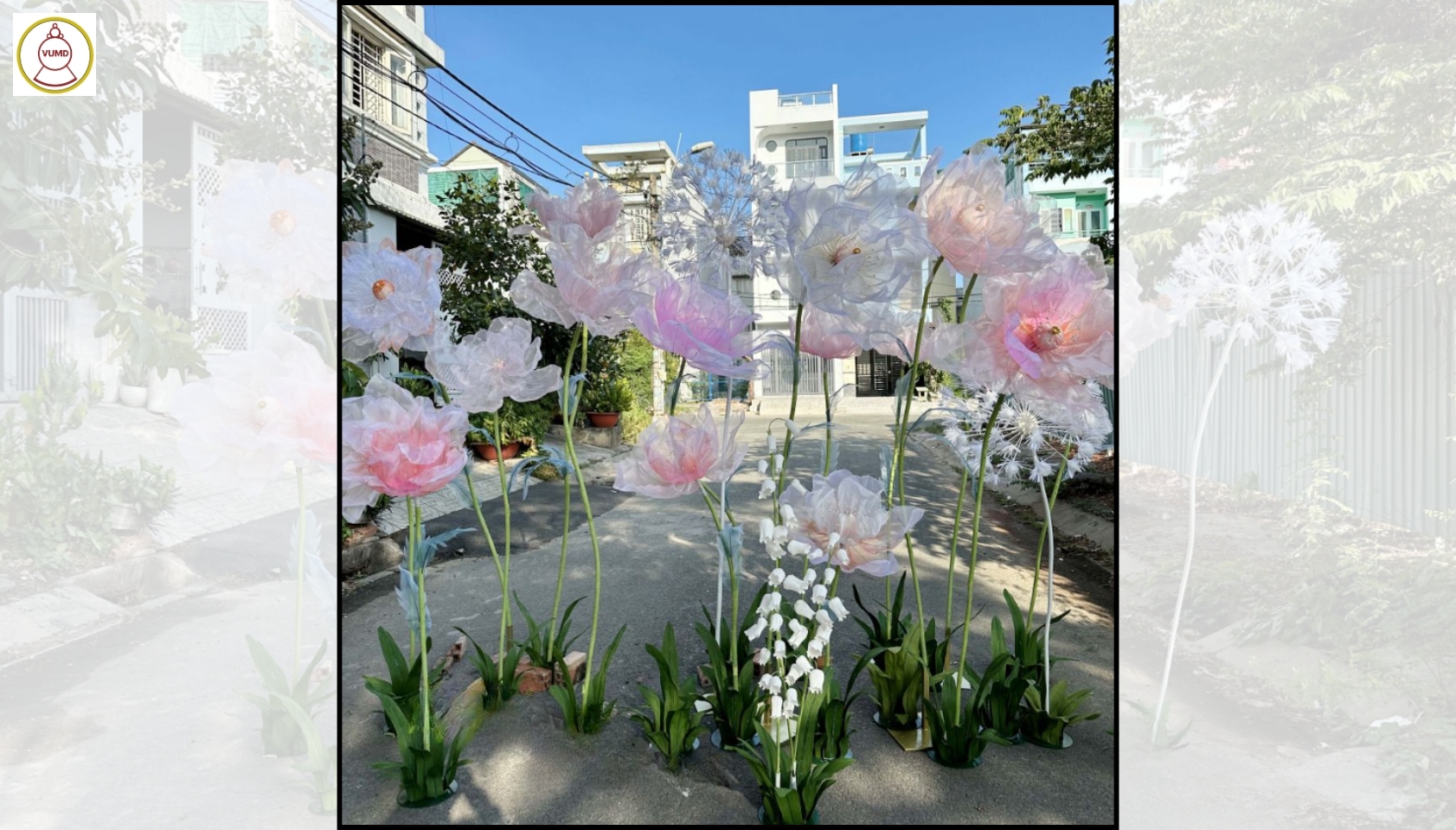 Hoa trang trí đám cưới, quán cafe, studio hot