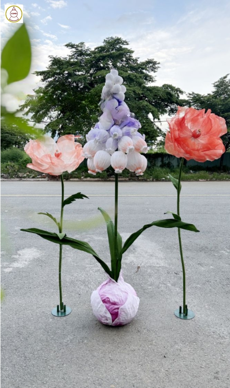 Hoa trang trí đám cưới, quán cafe, studio hot 2024