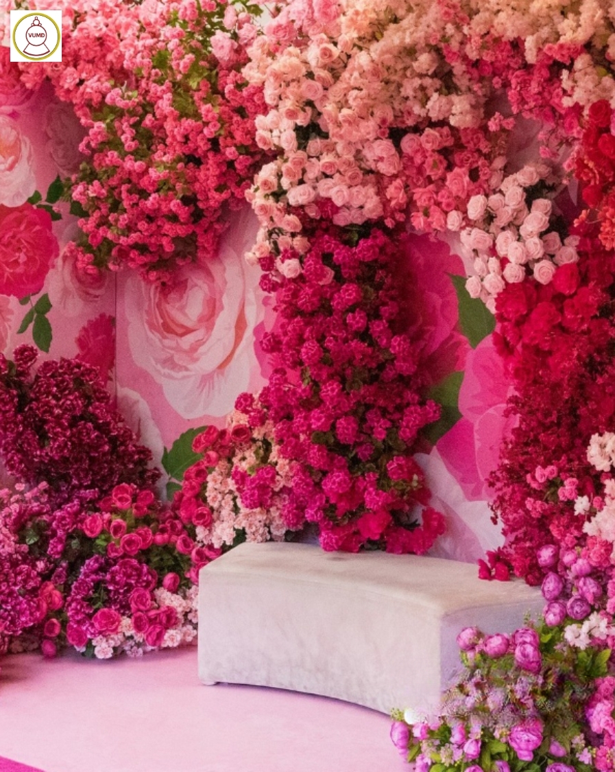 Hoa trang trí đám cưới, không gian nhà, studio đẹp 2024