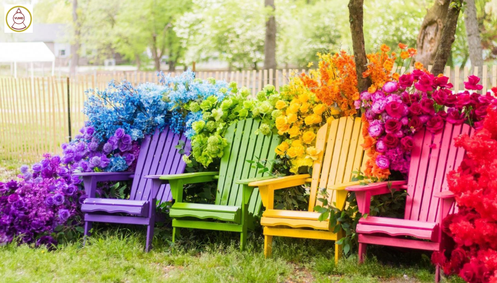 Hoa trang trí đám cưới, không gian nhà, studio chất lượng 2024