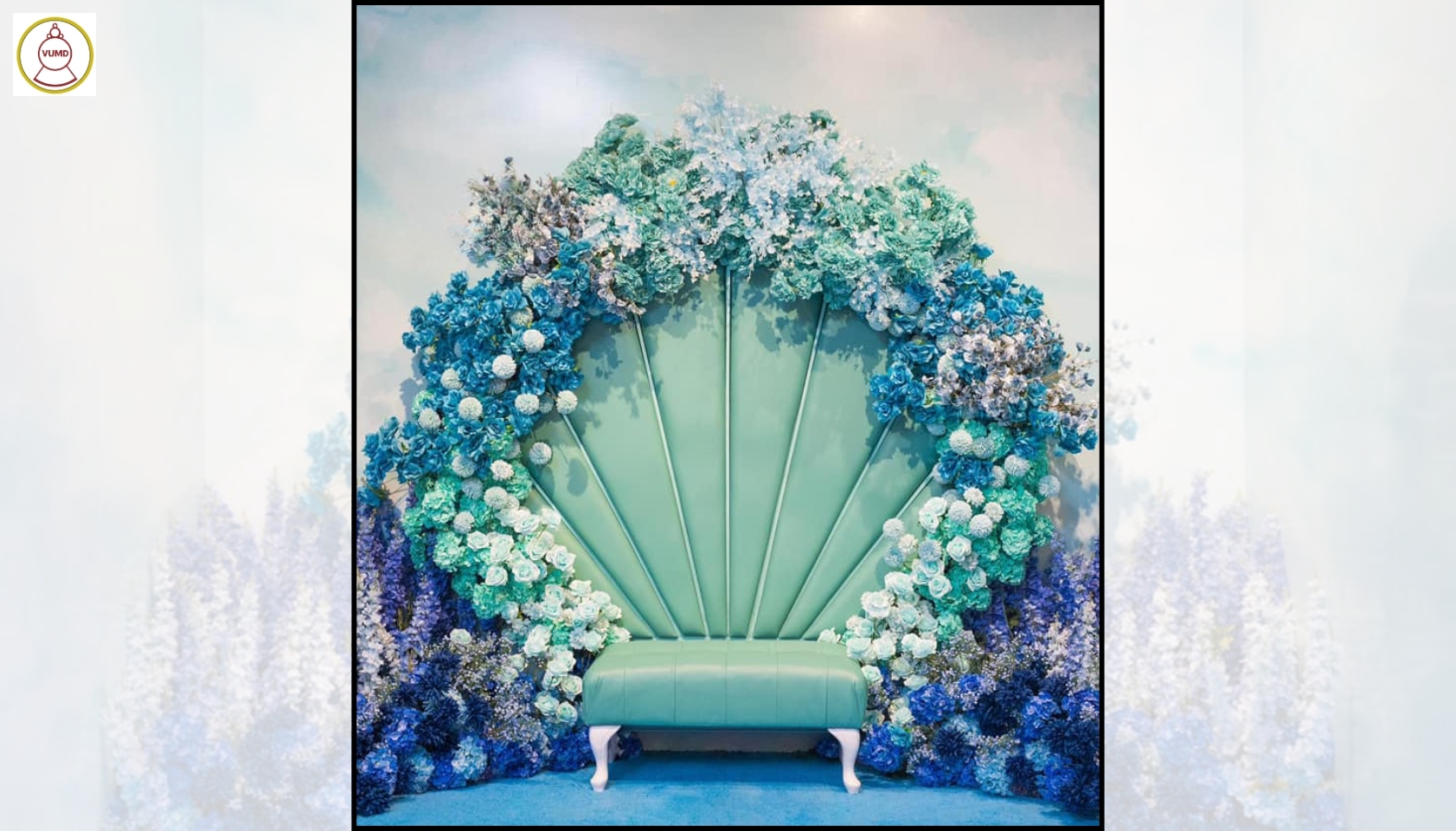 Mẫu cổng hoa trang trí studio chụp ảnh cưới