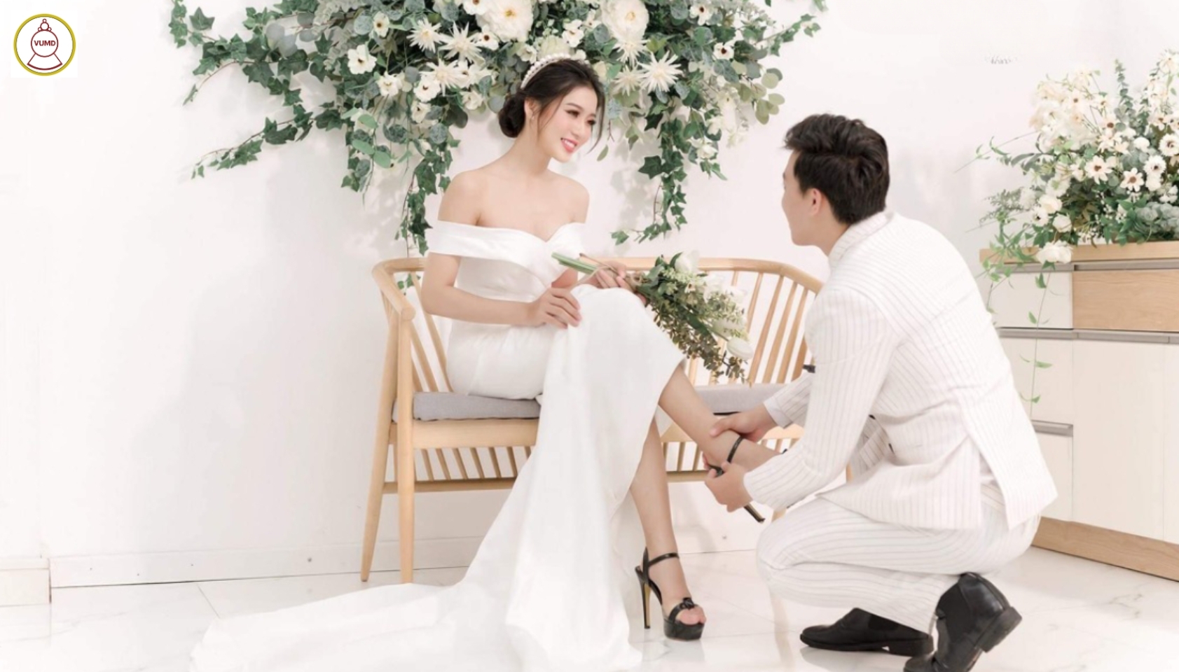 Mẫu trang trí studio chụp ảnh cưới đẹp