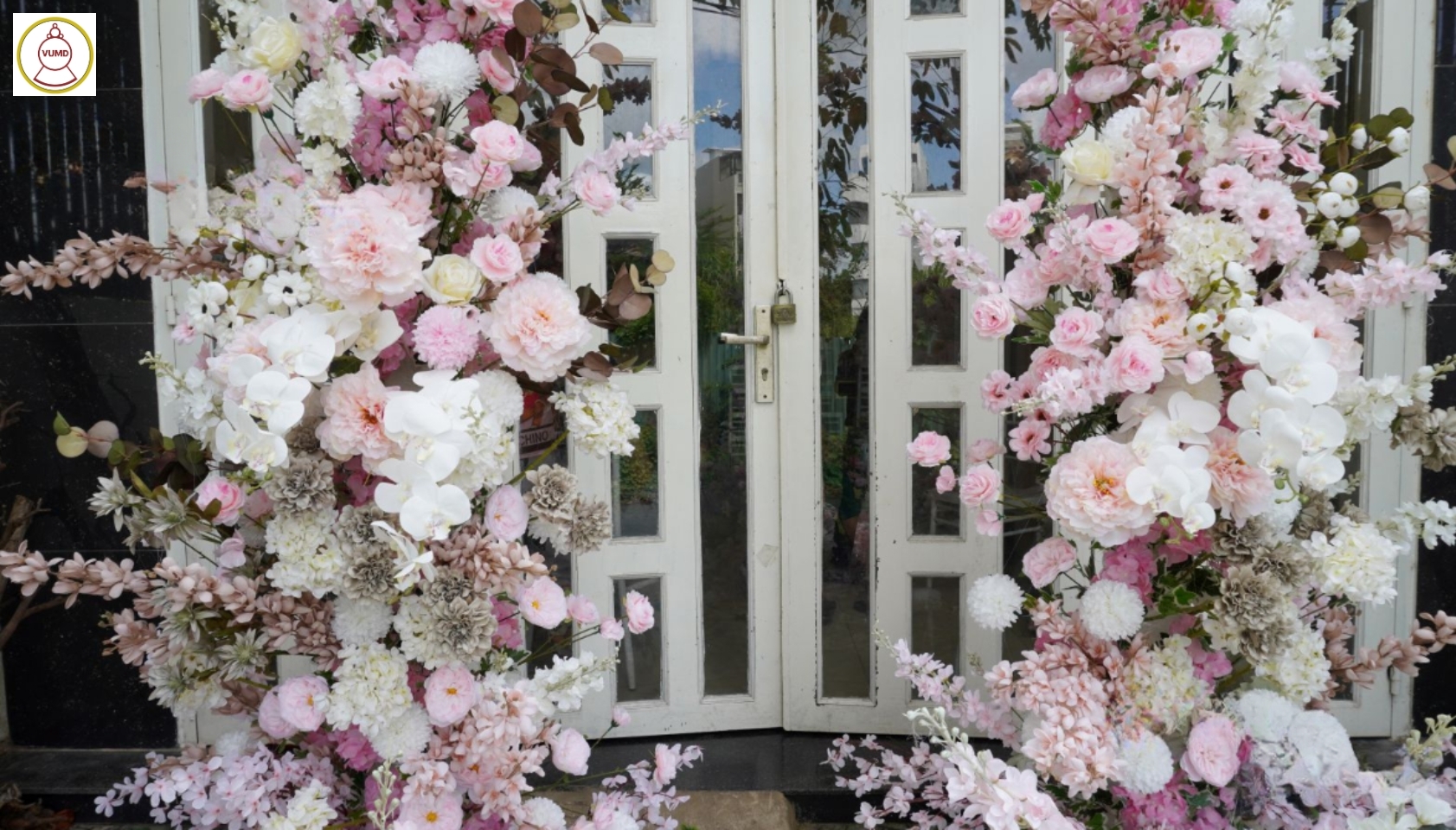 Hoa trang trí đám cưới, phim trường, studio chất lượng