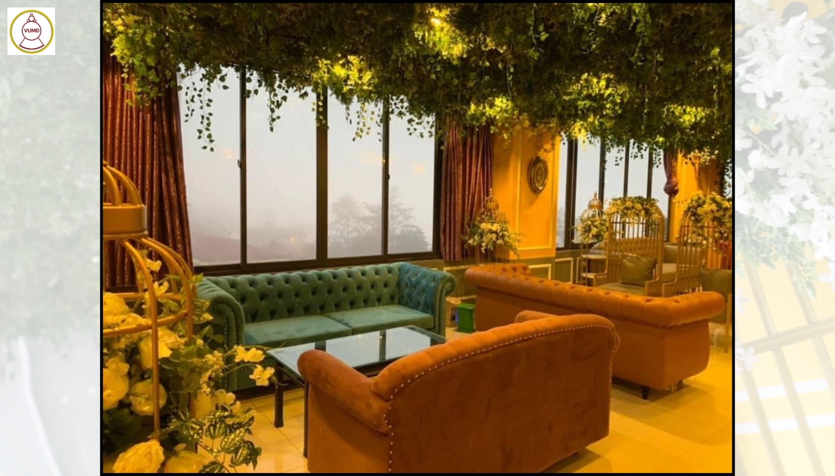 Mẫu trang trí không gian sang trọng