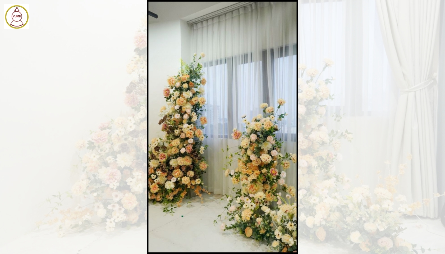 Cổng hoa trang trí nhà cửa