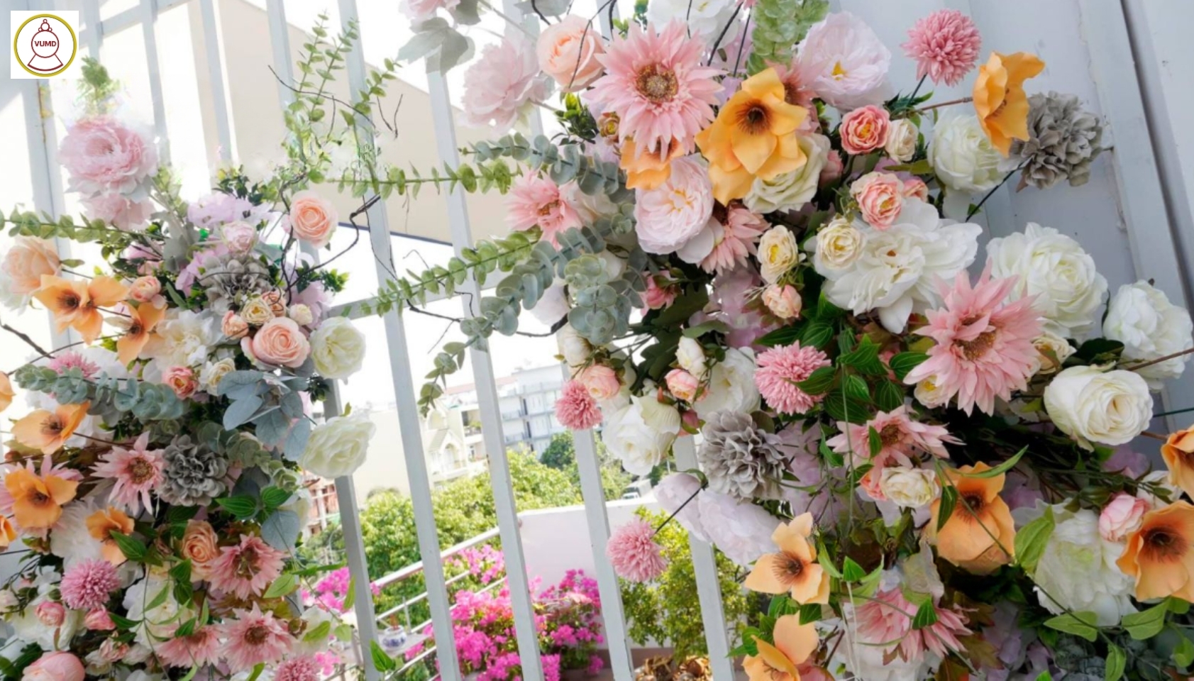 Mẫu hoa hot trang trí không gian nhà, đám cưới