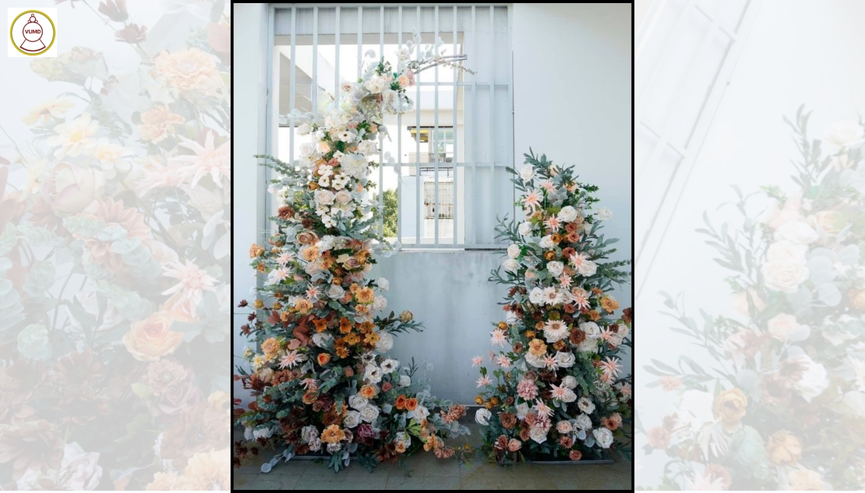 Mẫu hoa hot trang trí không gian nhà, đám cưới 2024