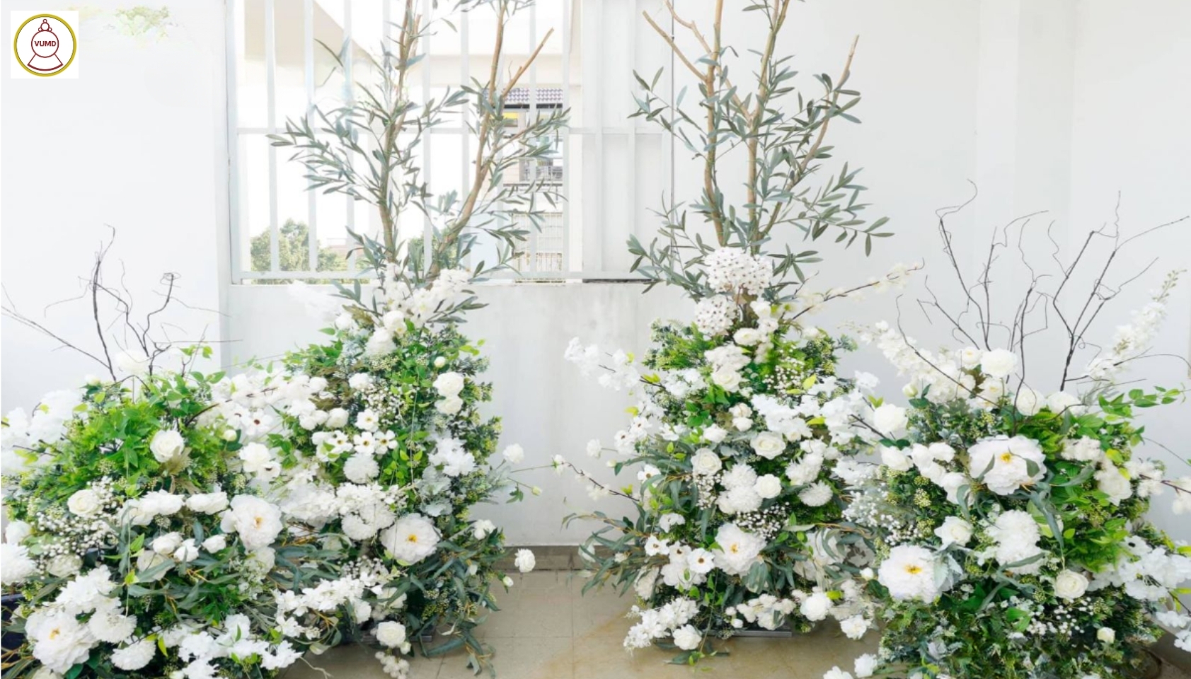 Mẫu hoa xu hướng trang trí không gian nhà, đám cưới 2024