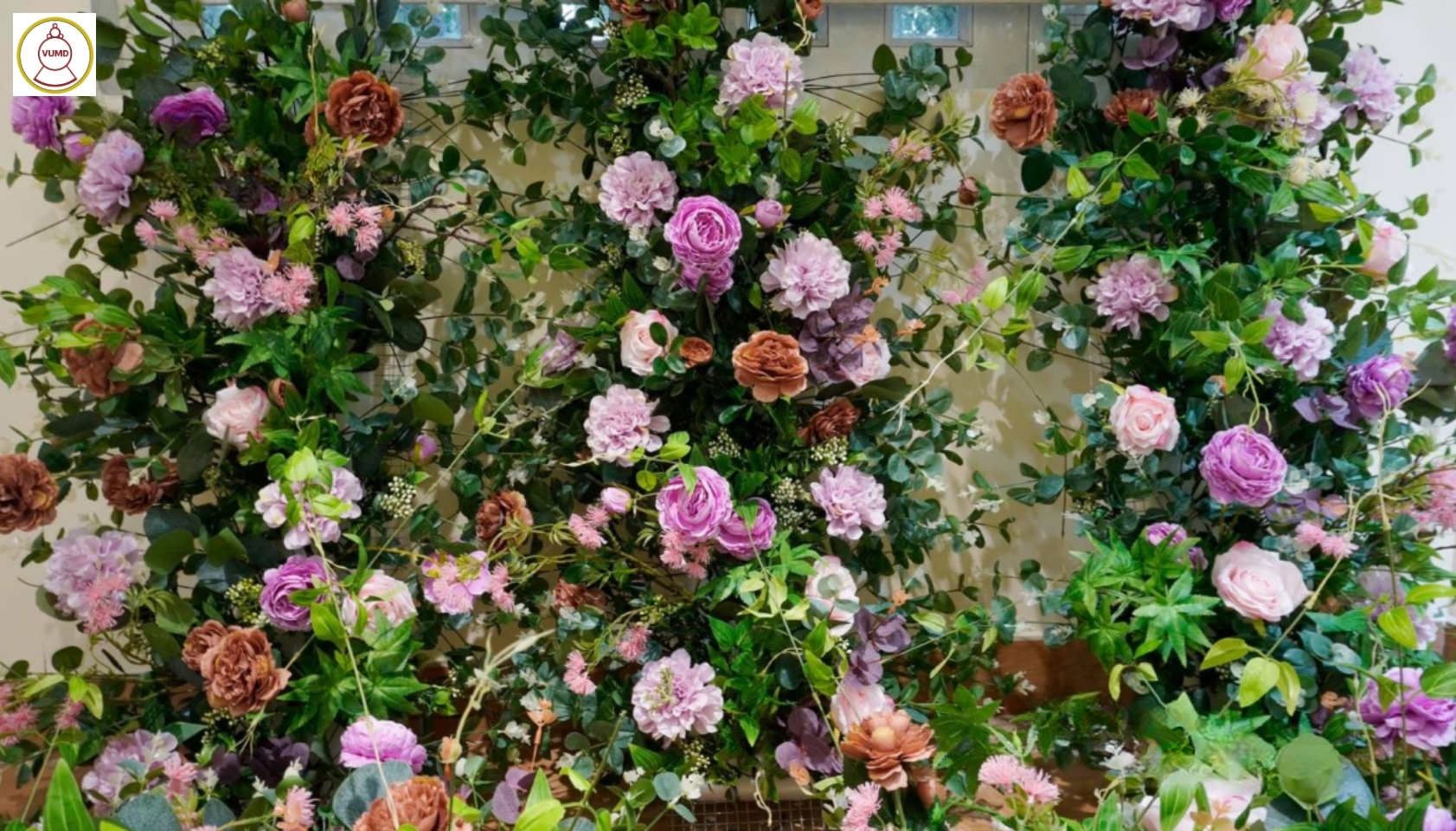 Mẫu hoa decor không gian, tiệc cưới đẹp