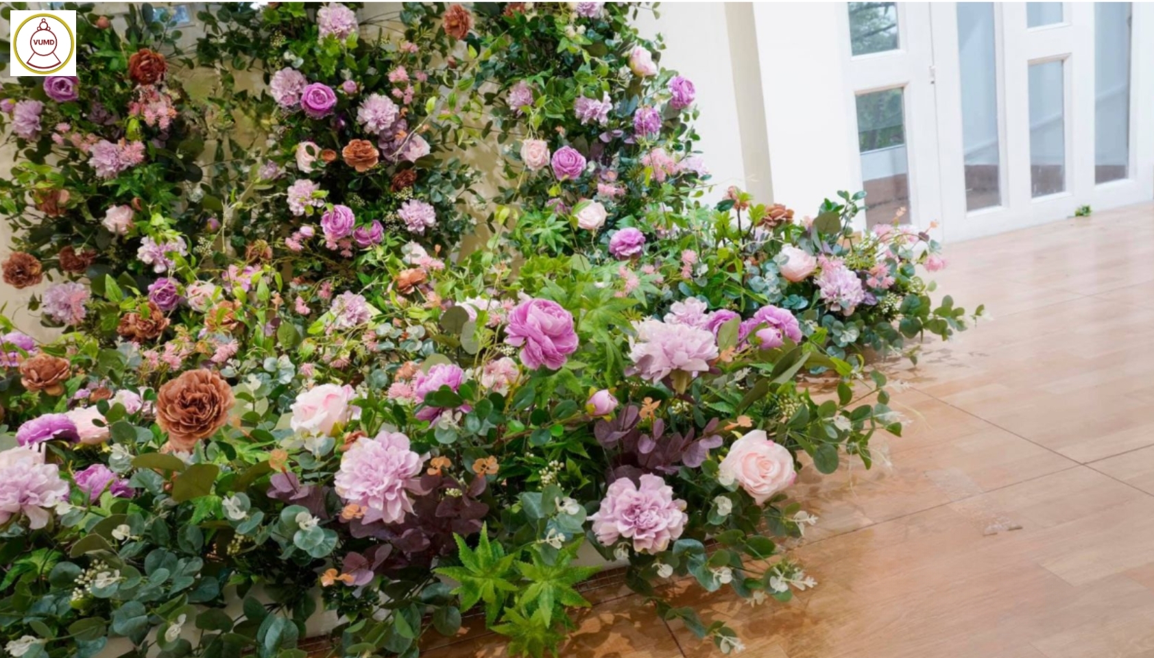 Mẫu hoa decor không gian, tiệc cưới đẹp