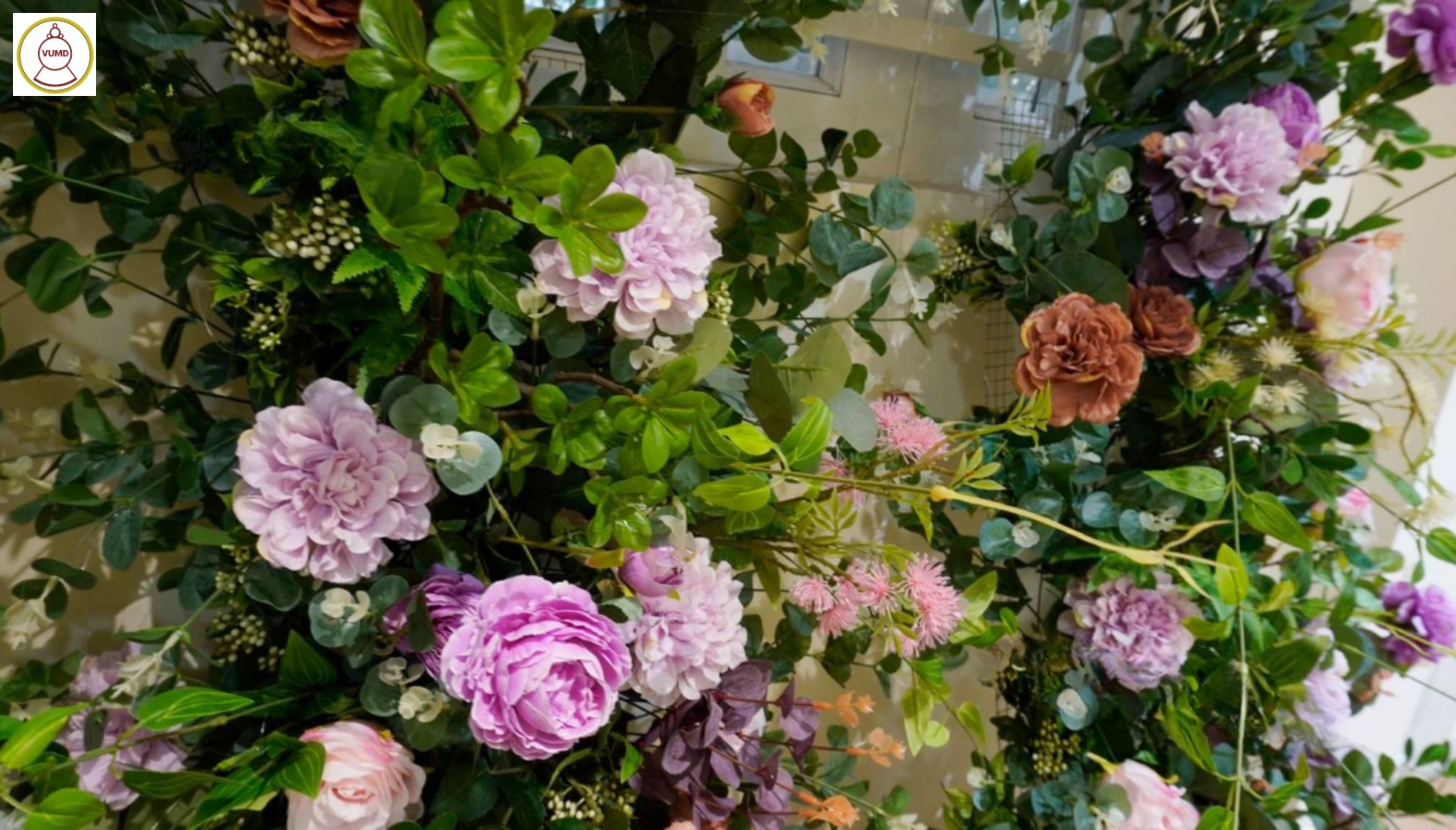 Mẫu hoa decor không gian, tiệc cưới đẹp