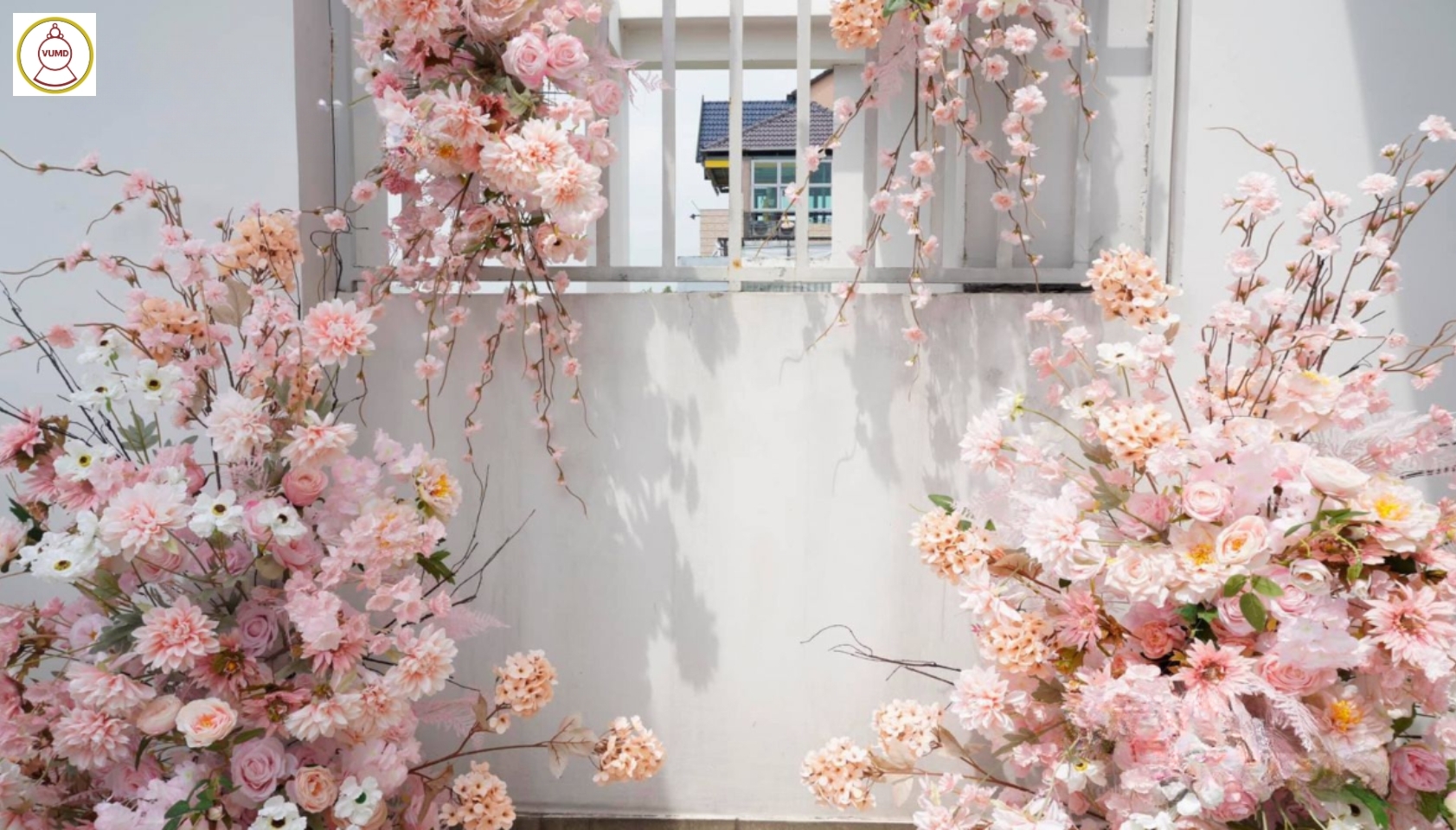 Mẫu hoa trang trí không gian nhà