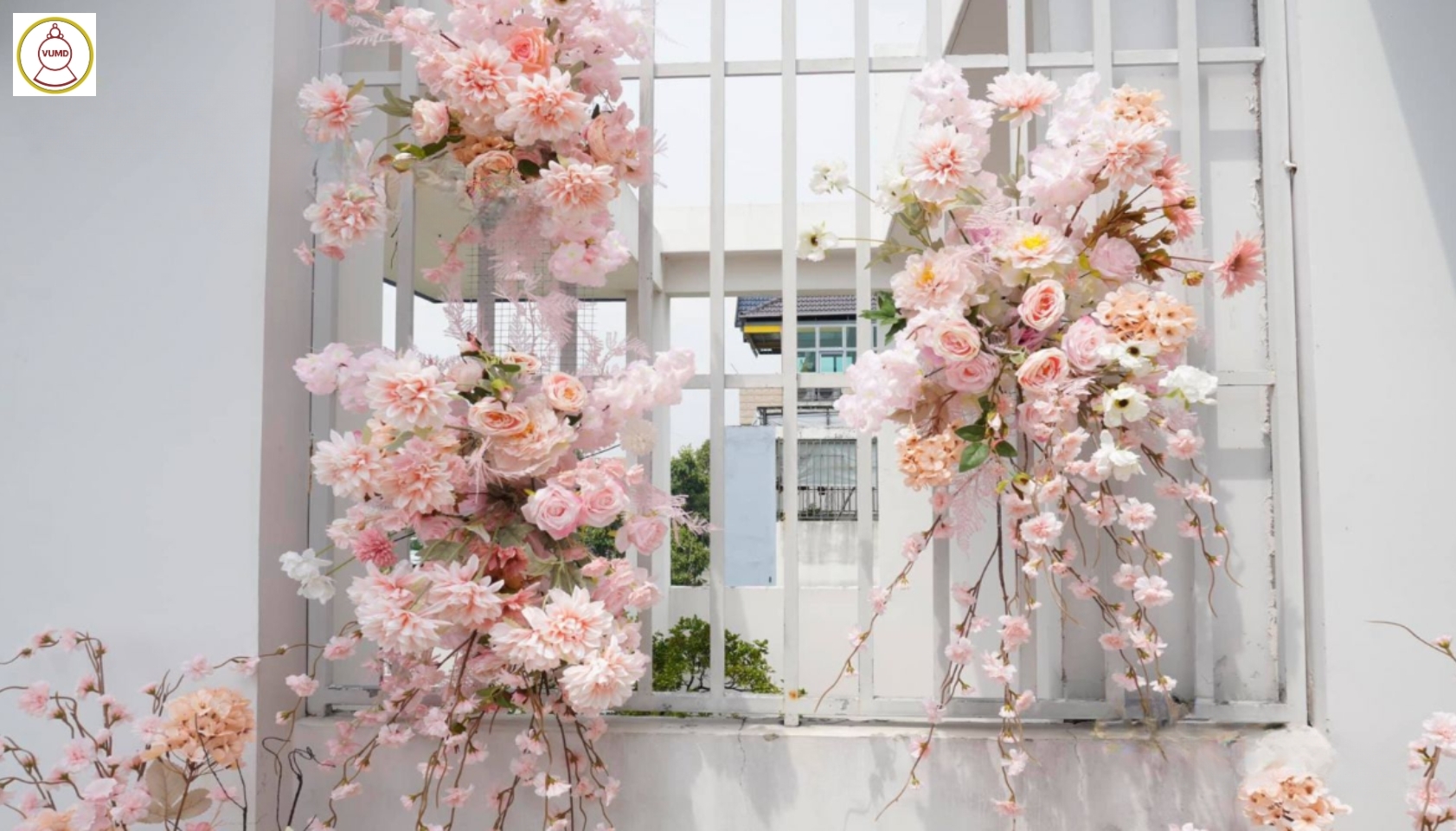 Mẫu hoa trang trí không gian nhà