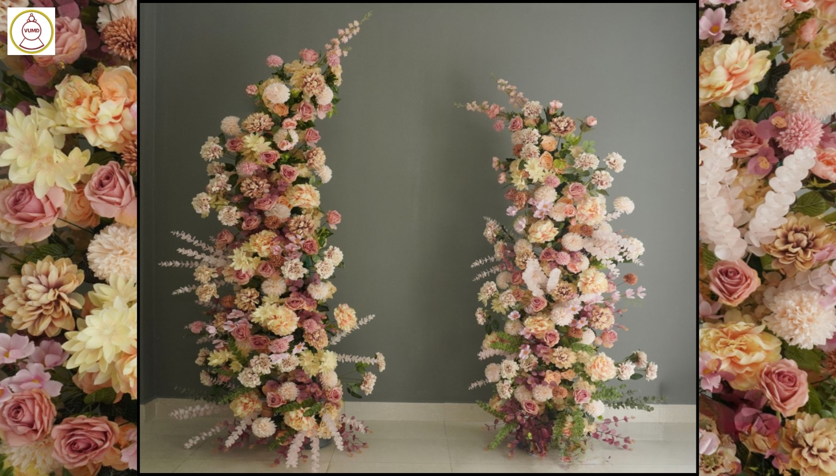 Hoa trang trí đám cưới đẹp 2024