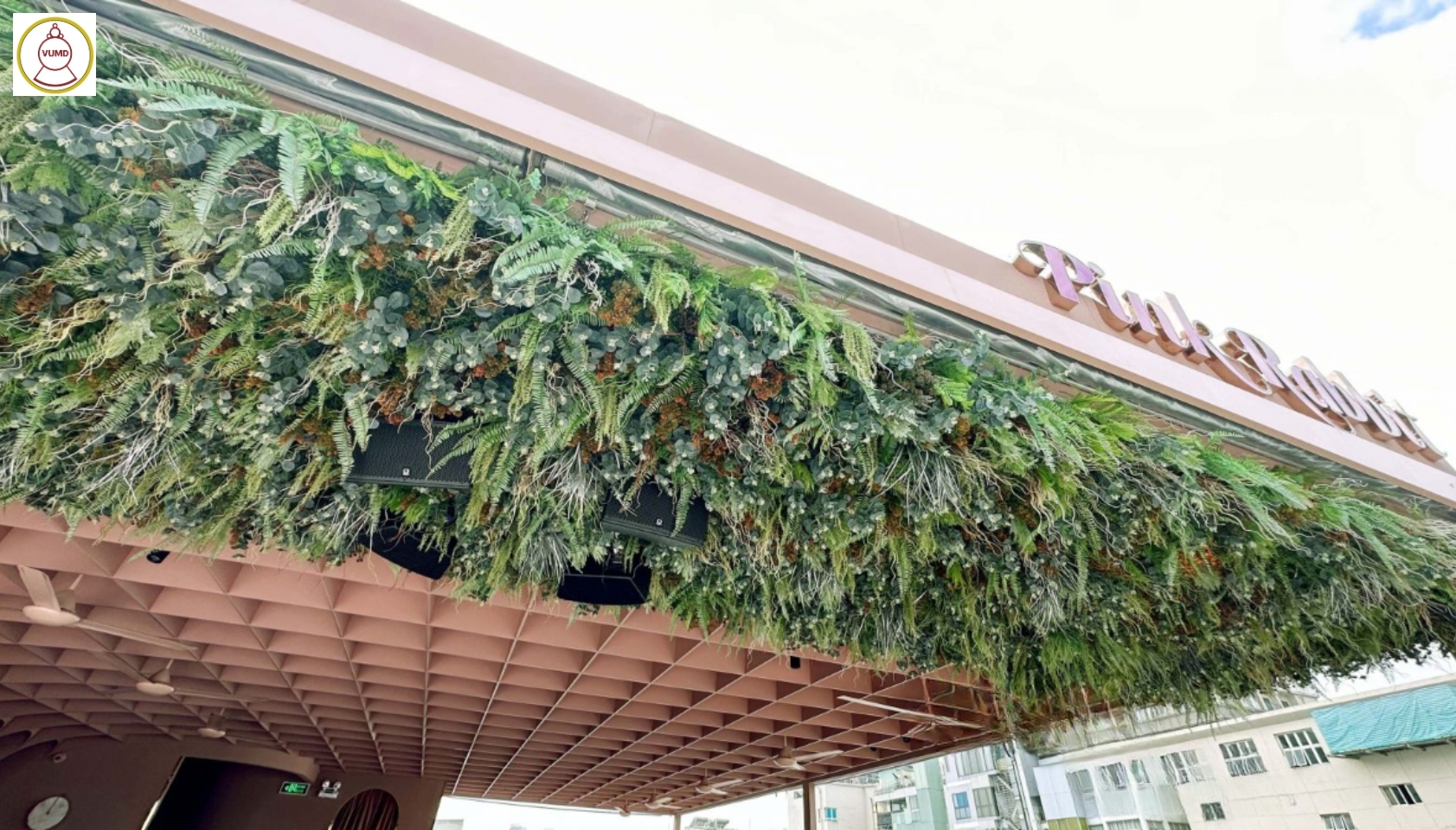 Mảng tường xanh nhân tạo