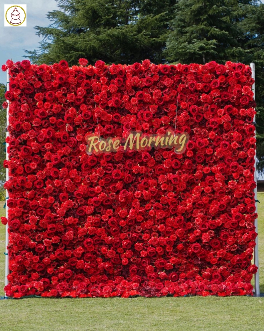 Tường hoa hồng nhân tạo