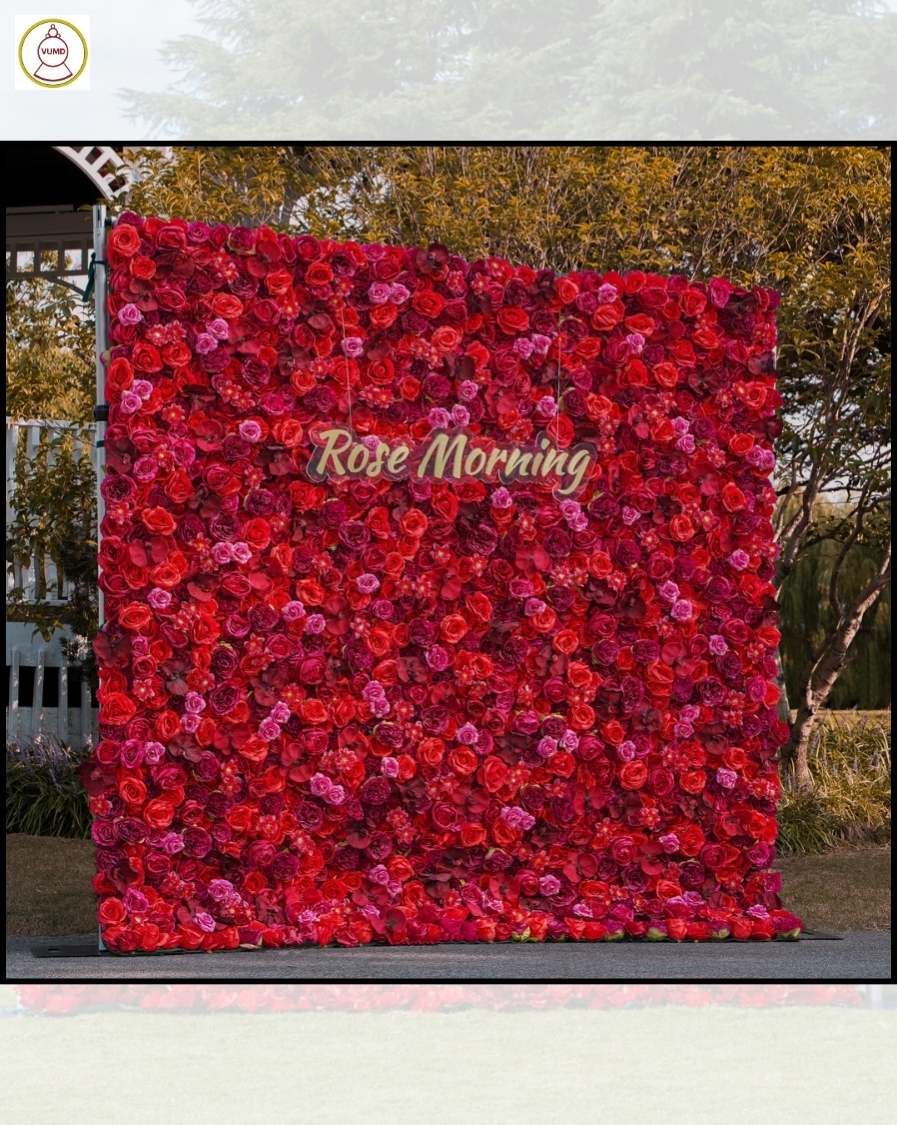 Tường hoa hồng nhân tạo