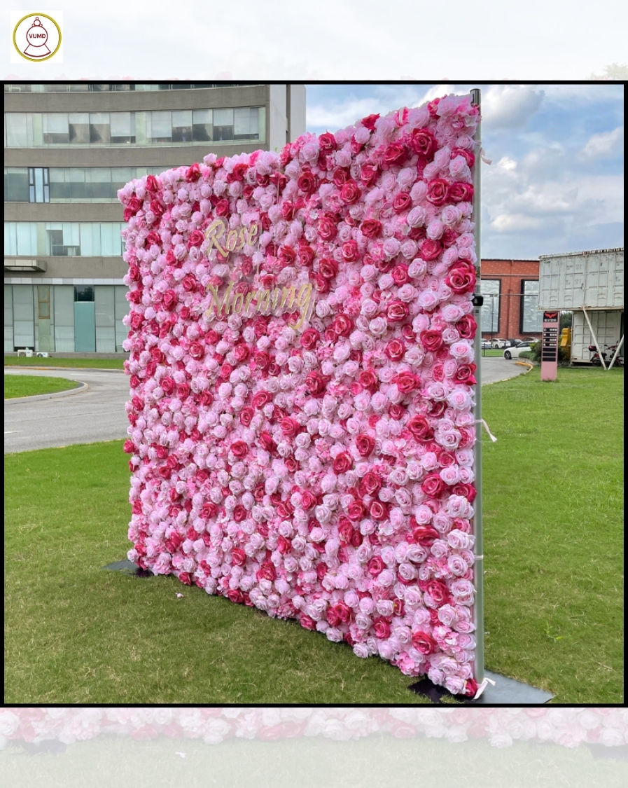 Tường hoa hồng nhân tạo cao cấp