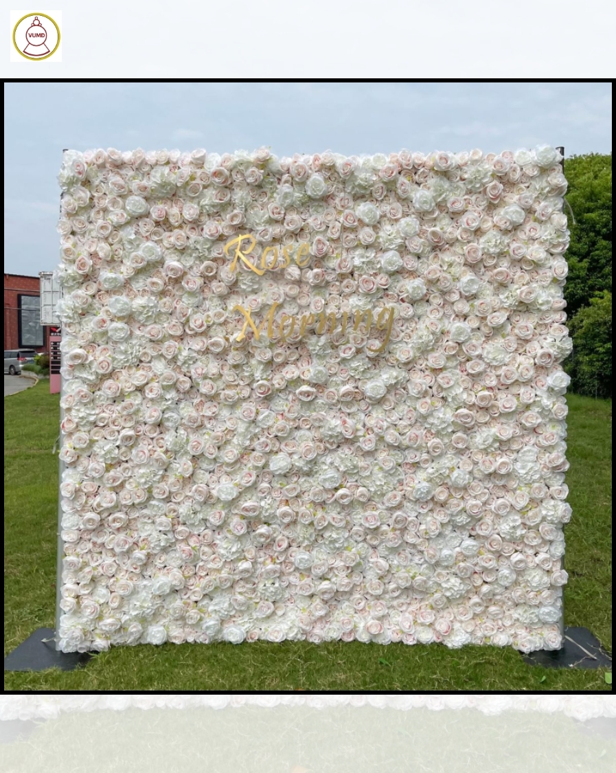 Tường hoa hồng nhân tạo đẹp