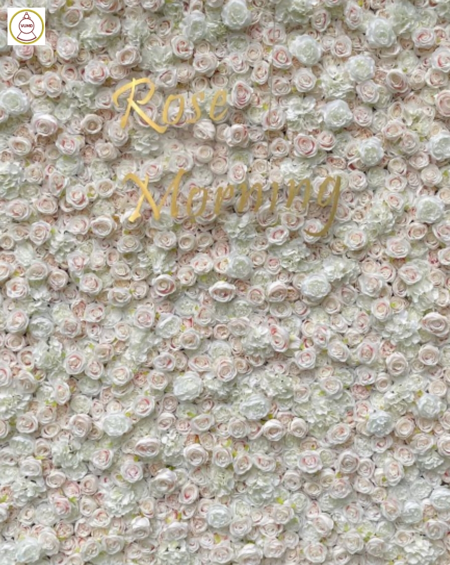 Tường hoa hồng nhân tạo đẹp