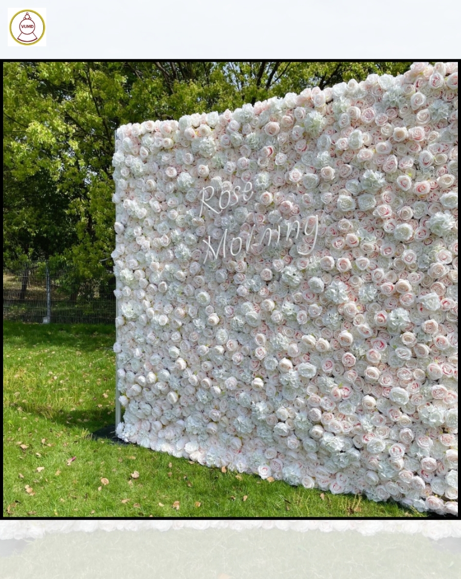 Tường hoa hồng nhân tạo đẹp