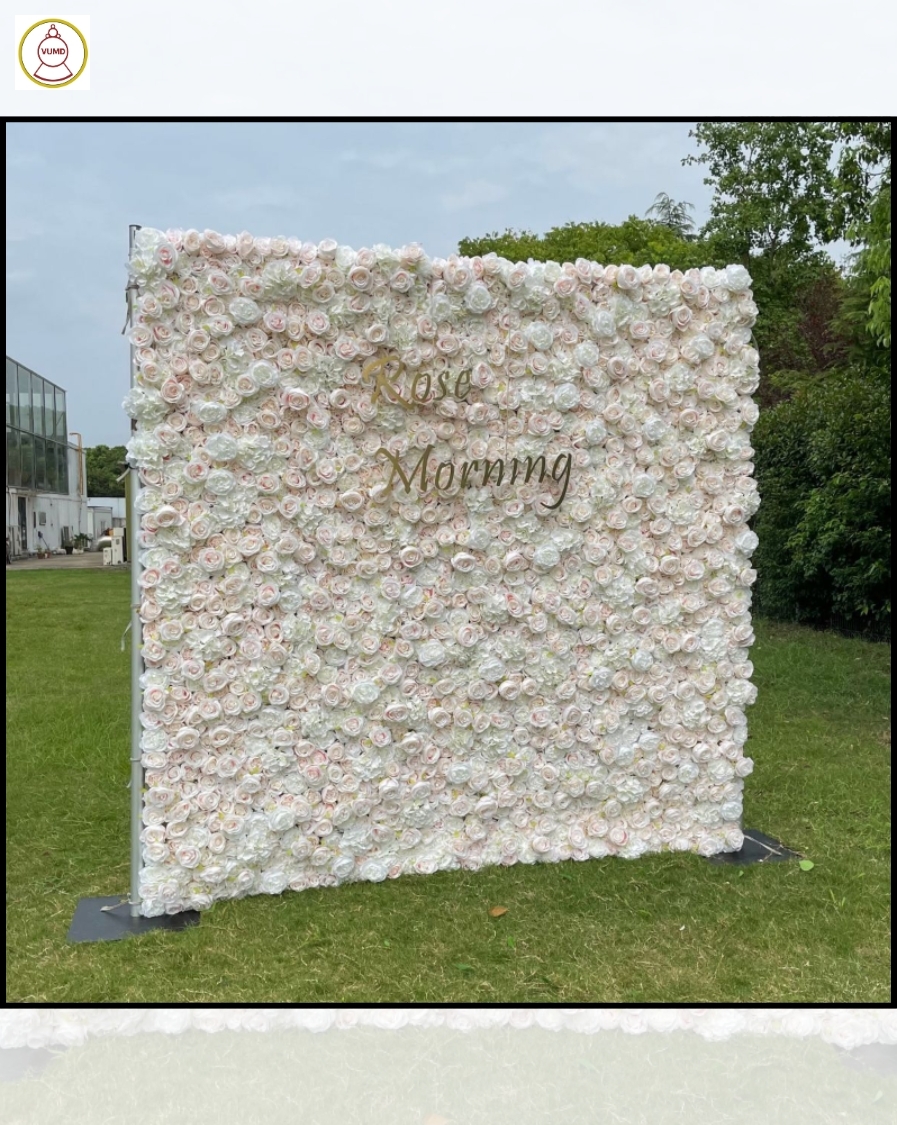 Tường hoa hồng nhân tạo đẹp