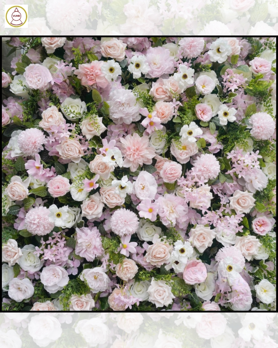 Mảng tường hoa hồng cao cấp