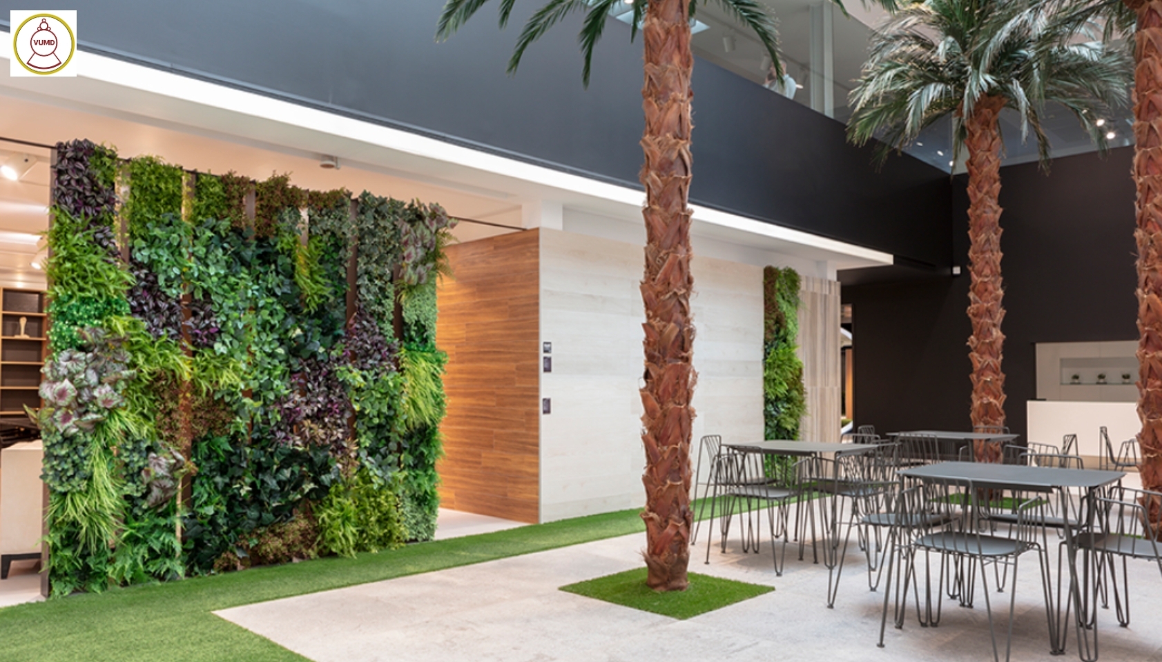 Vách cỏ rêu nhân tạo