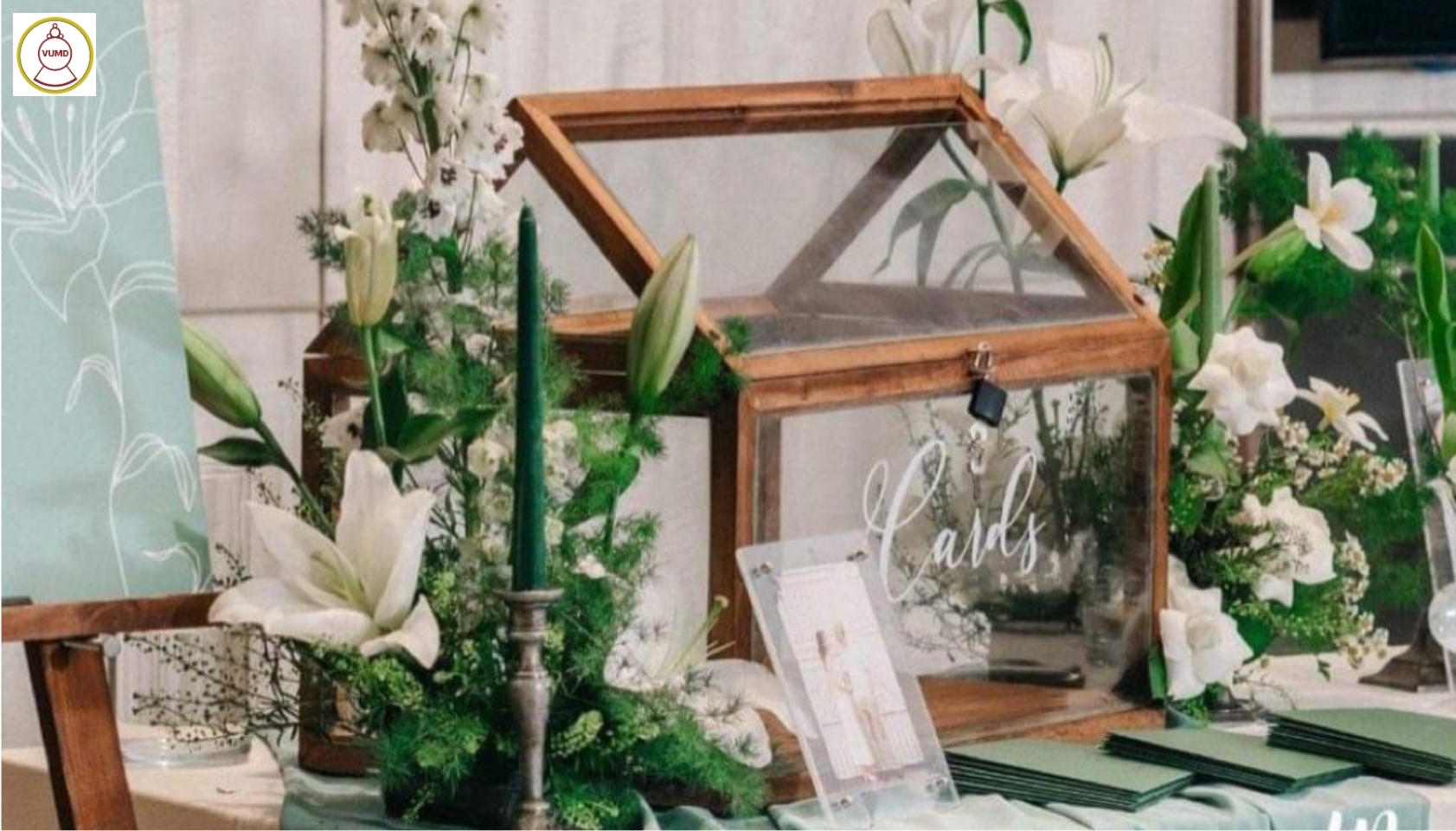 Phụ kiện trang trí đám cưới đẹp và thịnh hành 2024