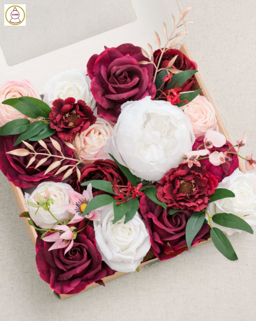 Bộ sưu tập hộp hoa trang trí