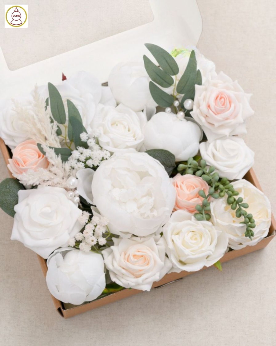 Bộ sưu tập hộp hoa trang trí