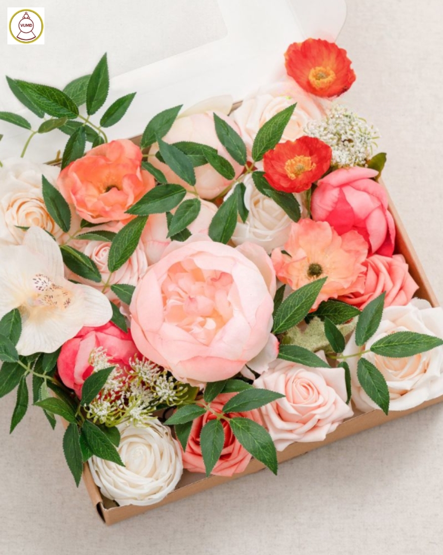 Bộ sưu tập hộp hoa trang trí