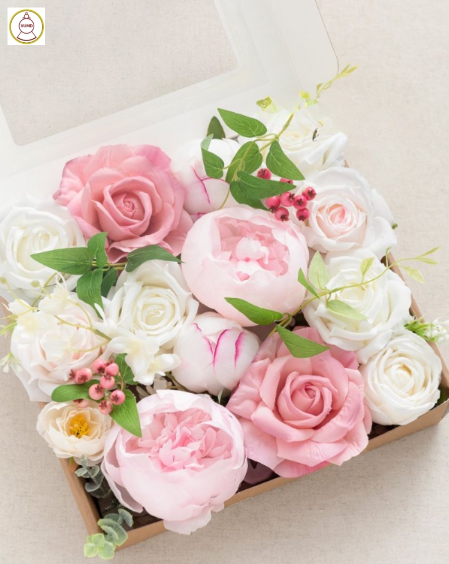 Bộ sưu tập hộp hoa trang trí