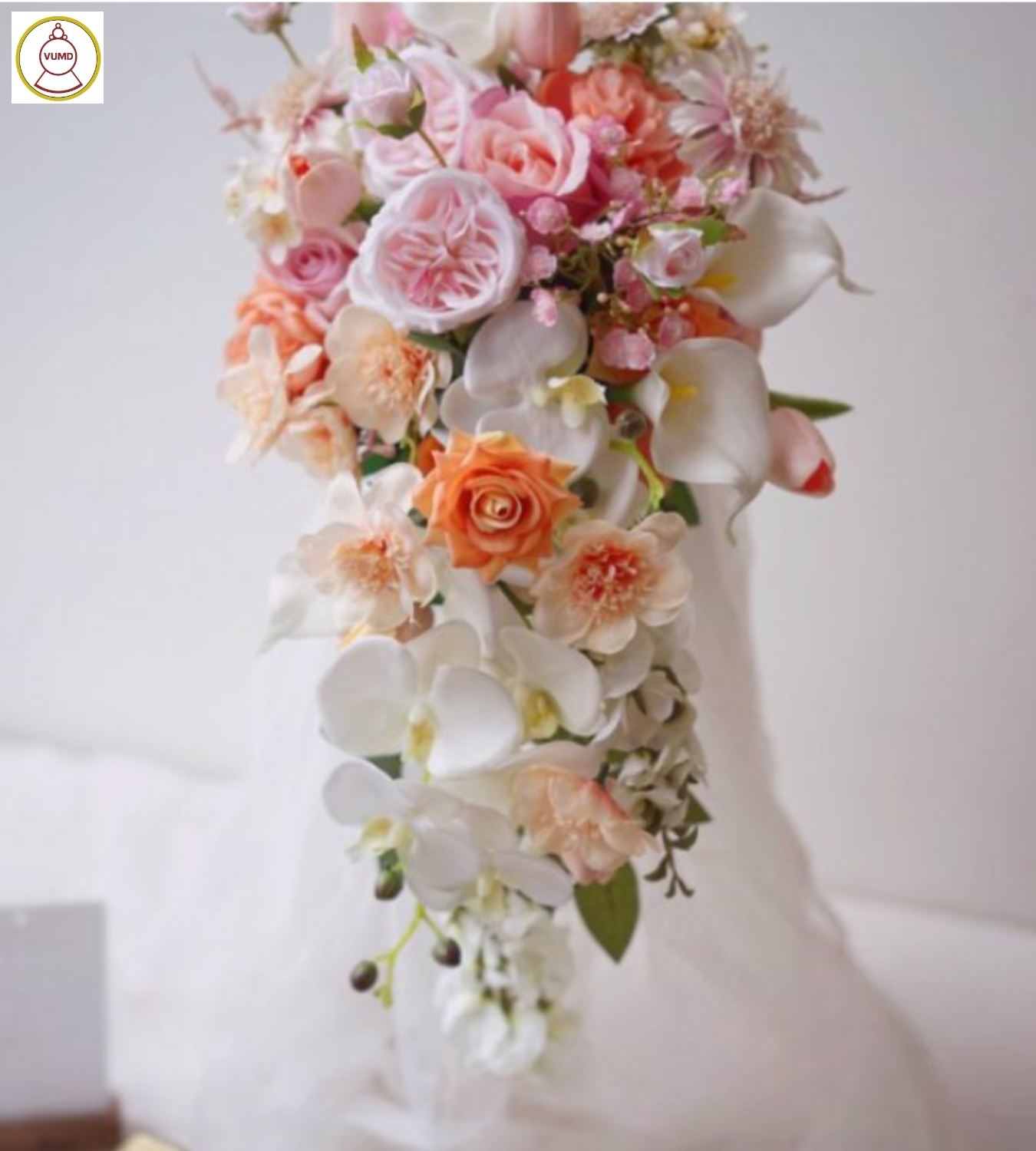 Hoa cô dâu dáng dài cao cấp