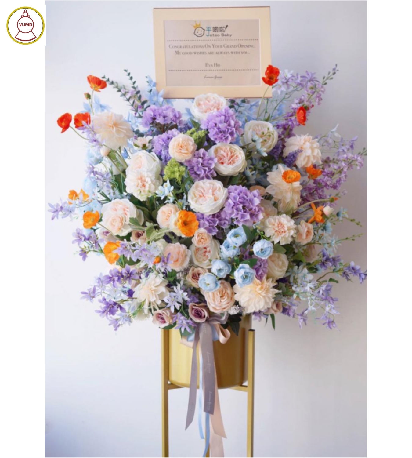 Hoa chúc mừng khai trương long trọng